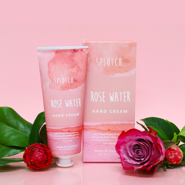 SPLOTCH BODY ROSE WATER HAND CREAM 100ML