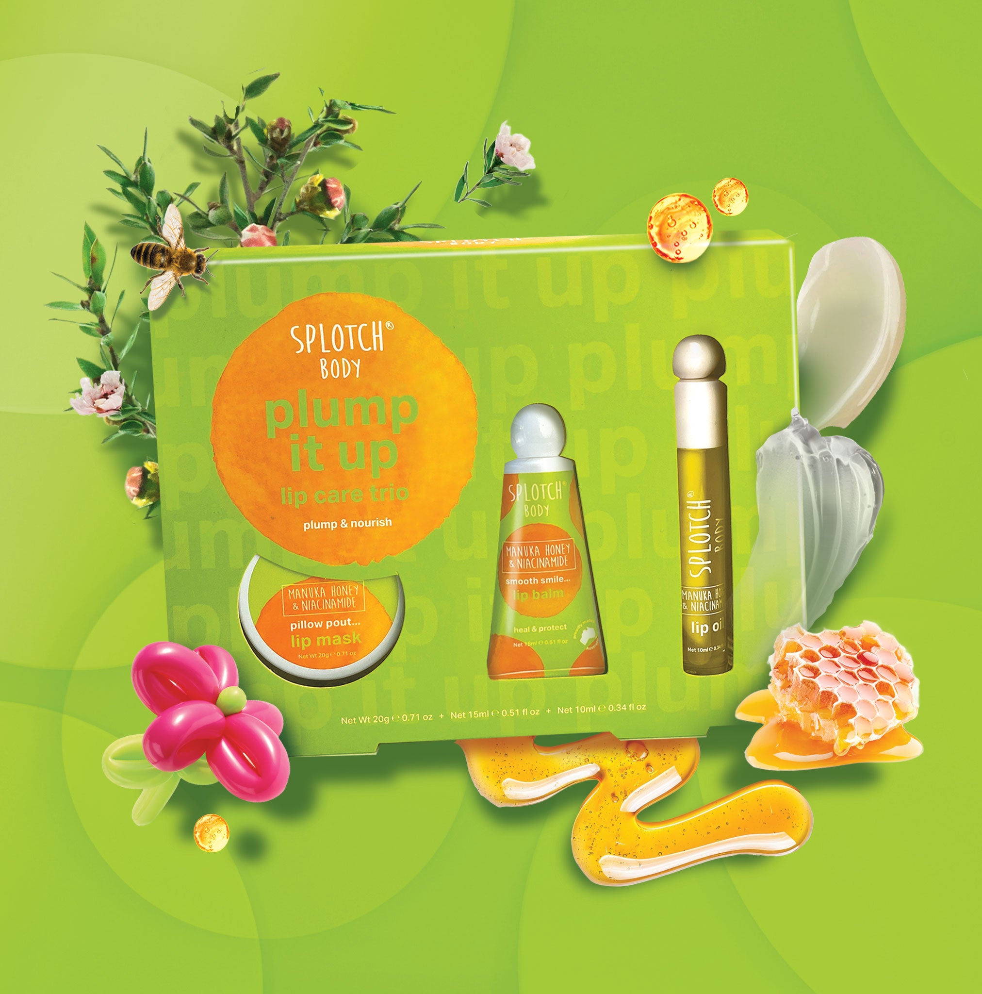 plump it up...lip care trio
