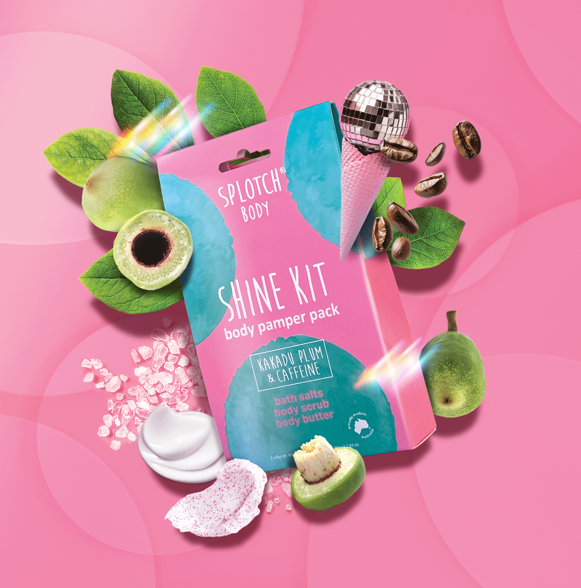 shine kit...body pamper pack