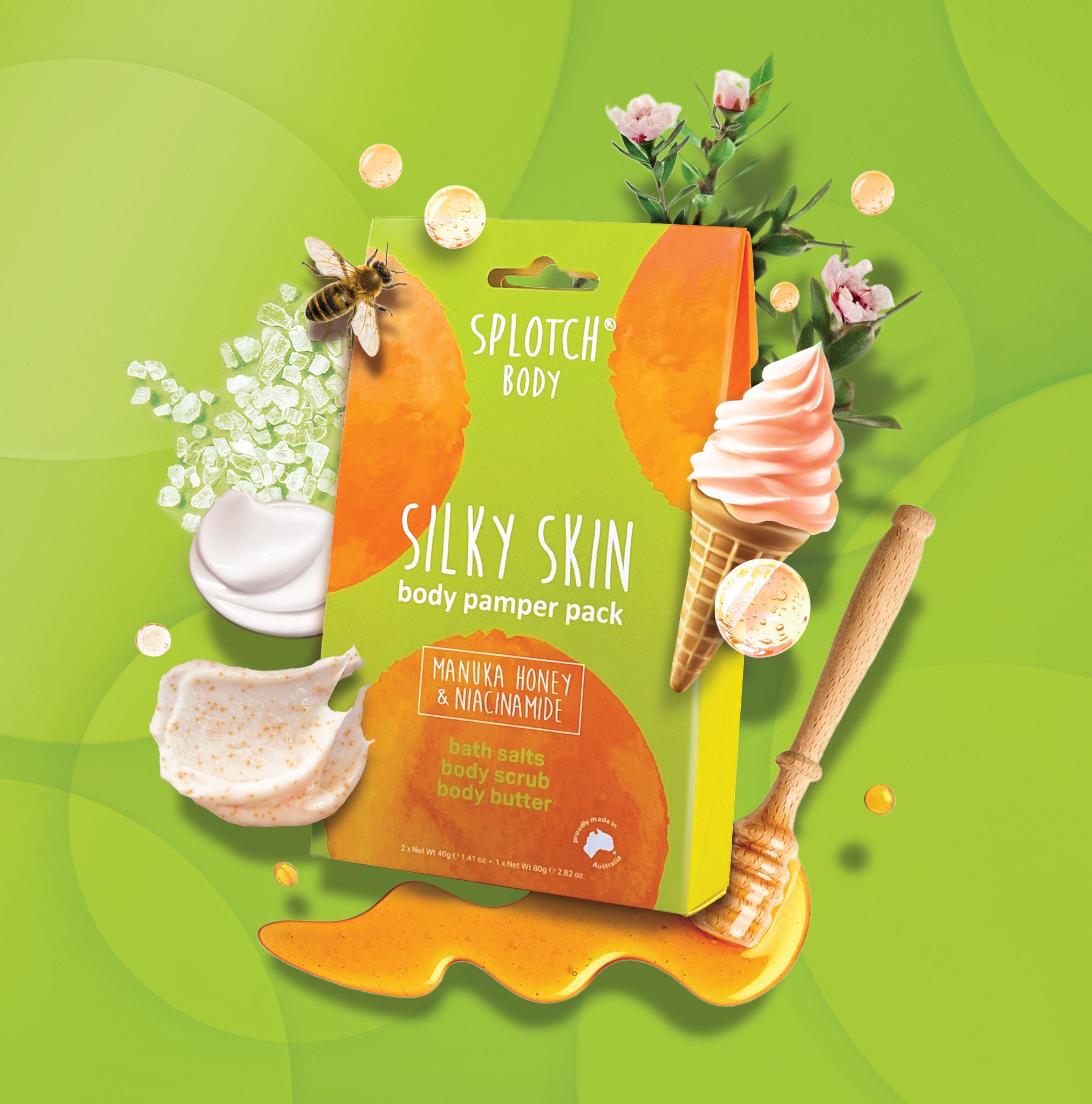 silky skin...body pamper pack