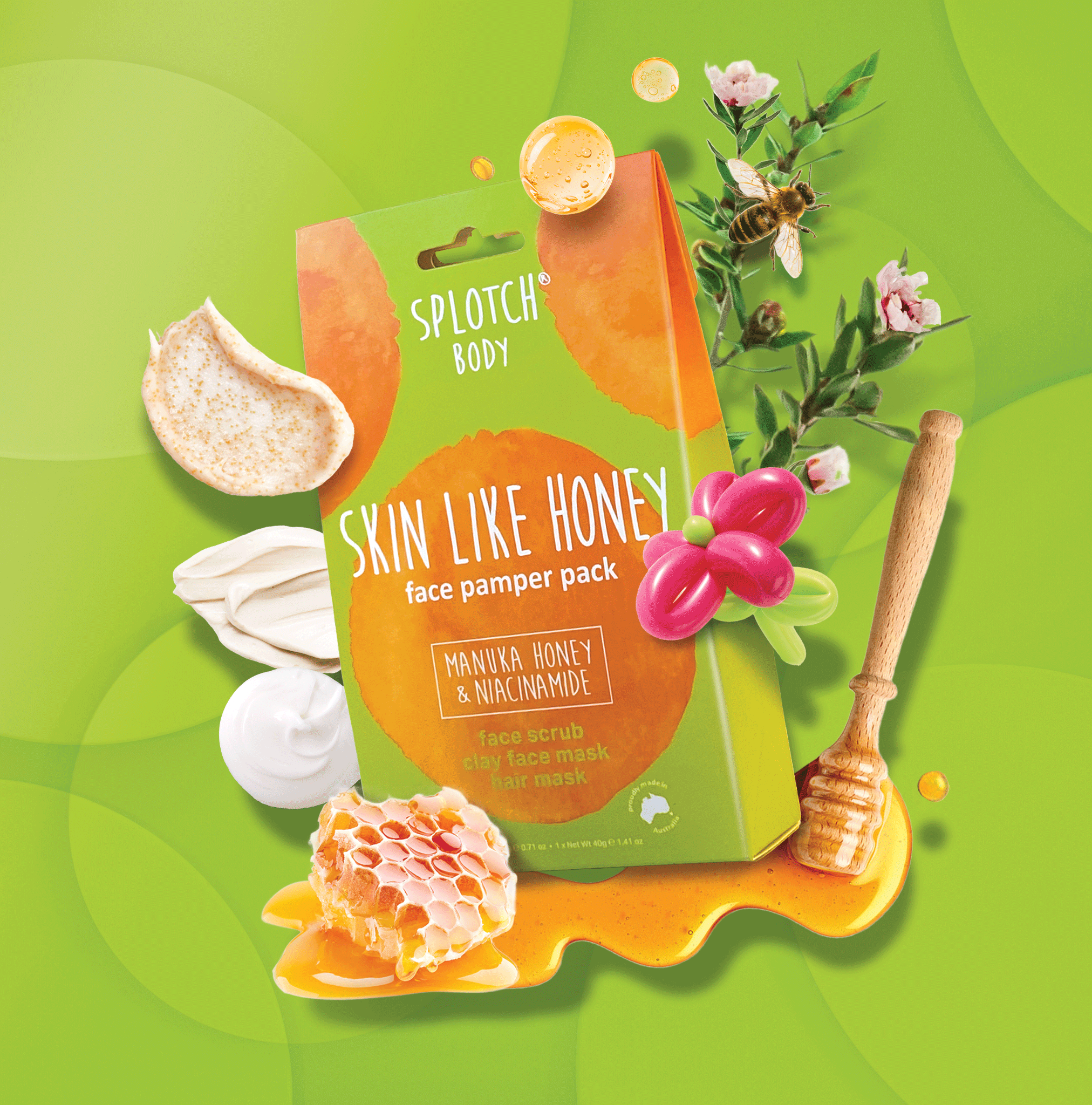 skin like honey...face pamper pack