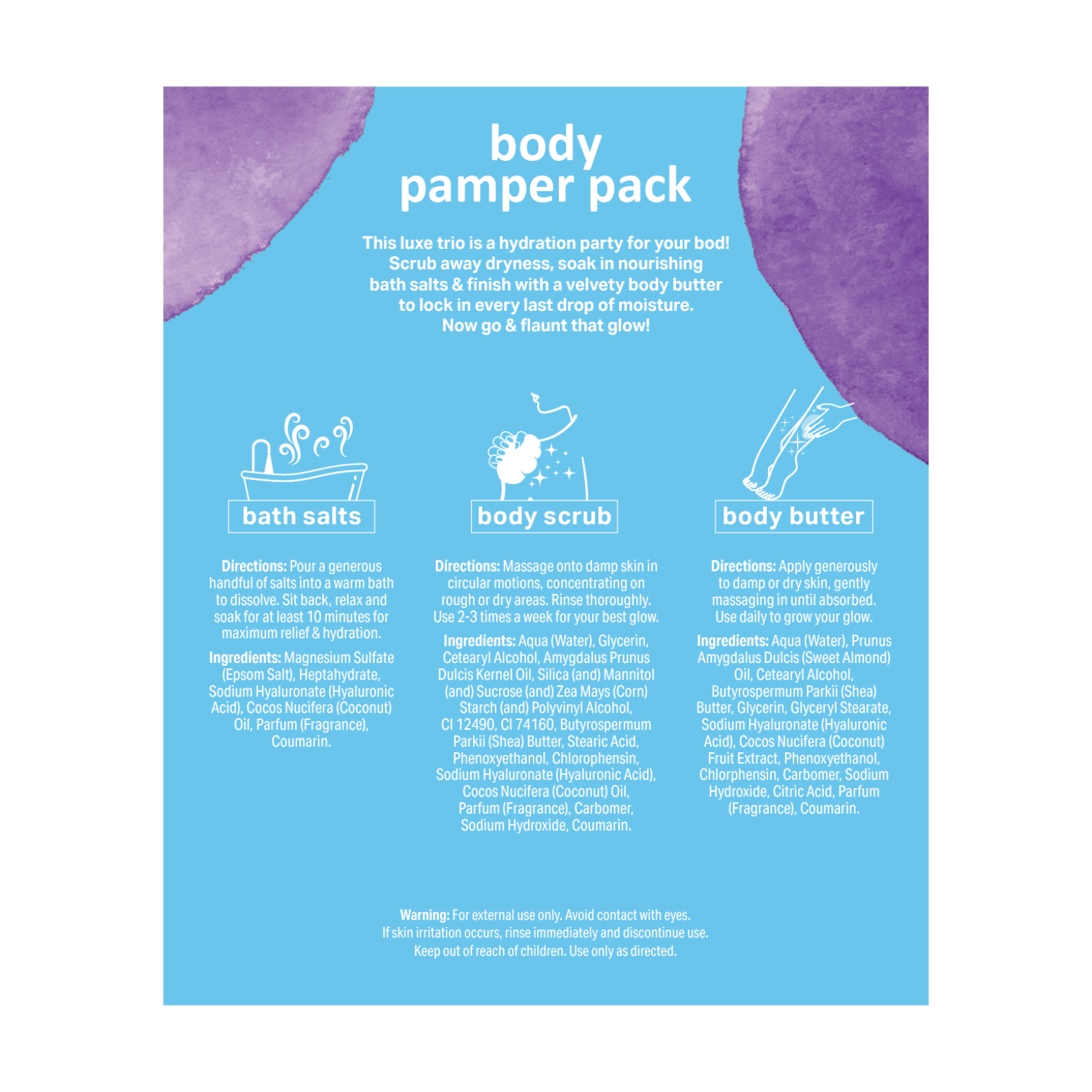 Splotch Body Coconut Body Pamper Pack