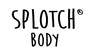 The "SPLOTCH BODY" logo is displayed in a hand-drawn, sans-serif font.
