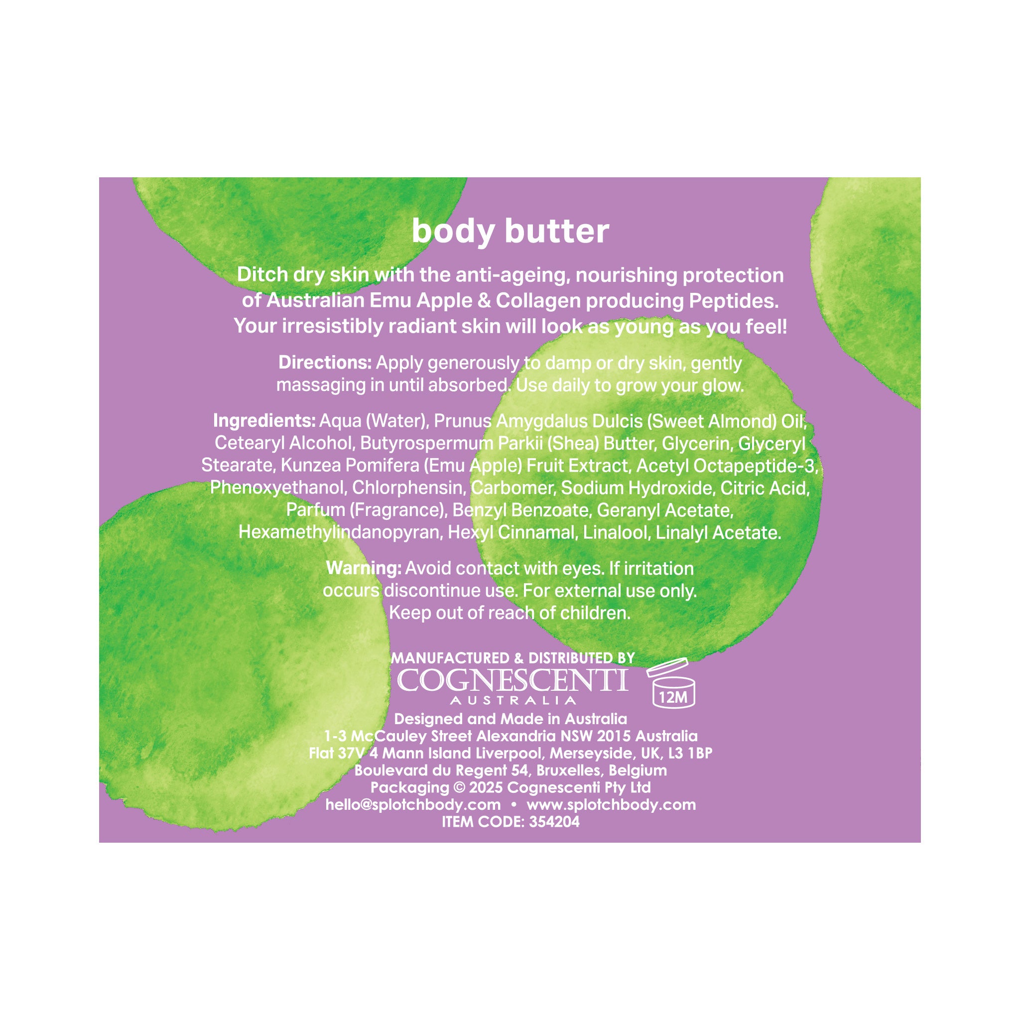 eternal glow...body butter