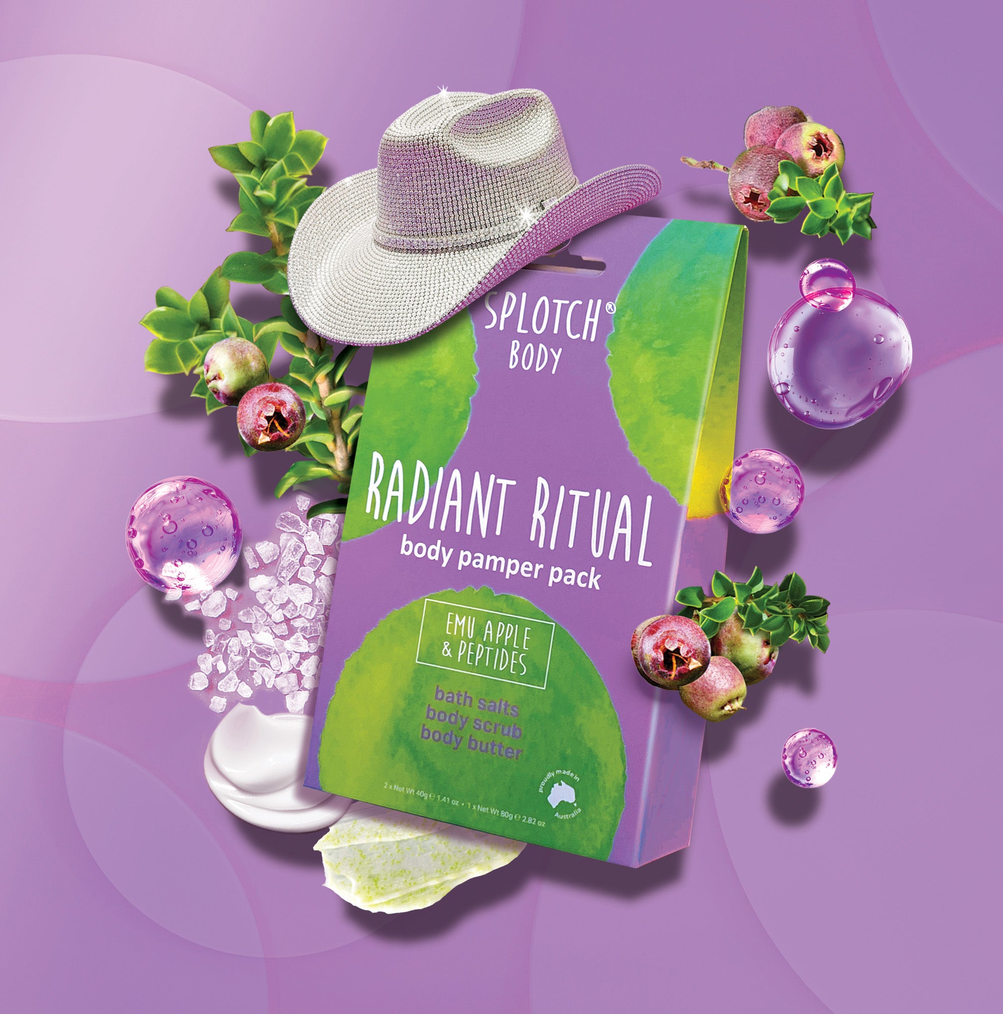 radiant ritual...body pamper pack