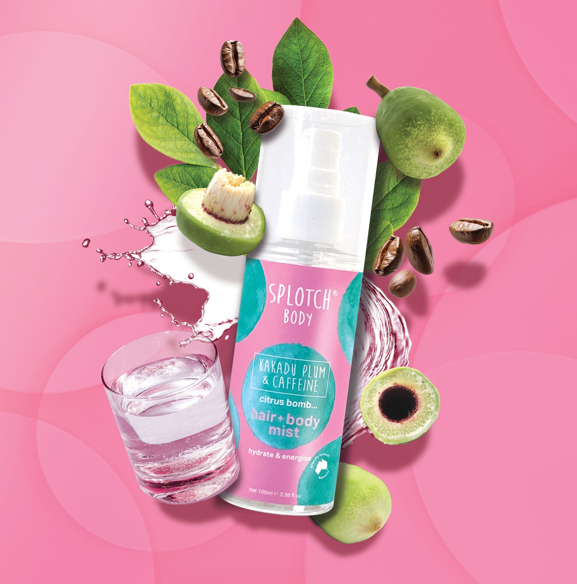 citrus bomb...hair + body mist