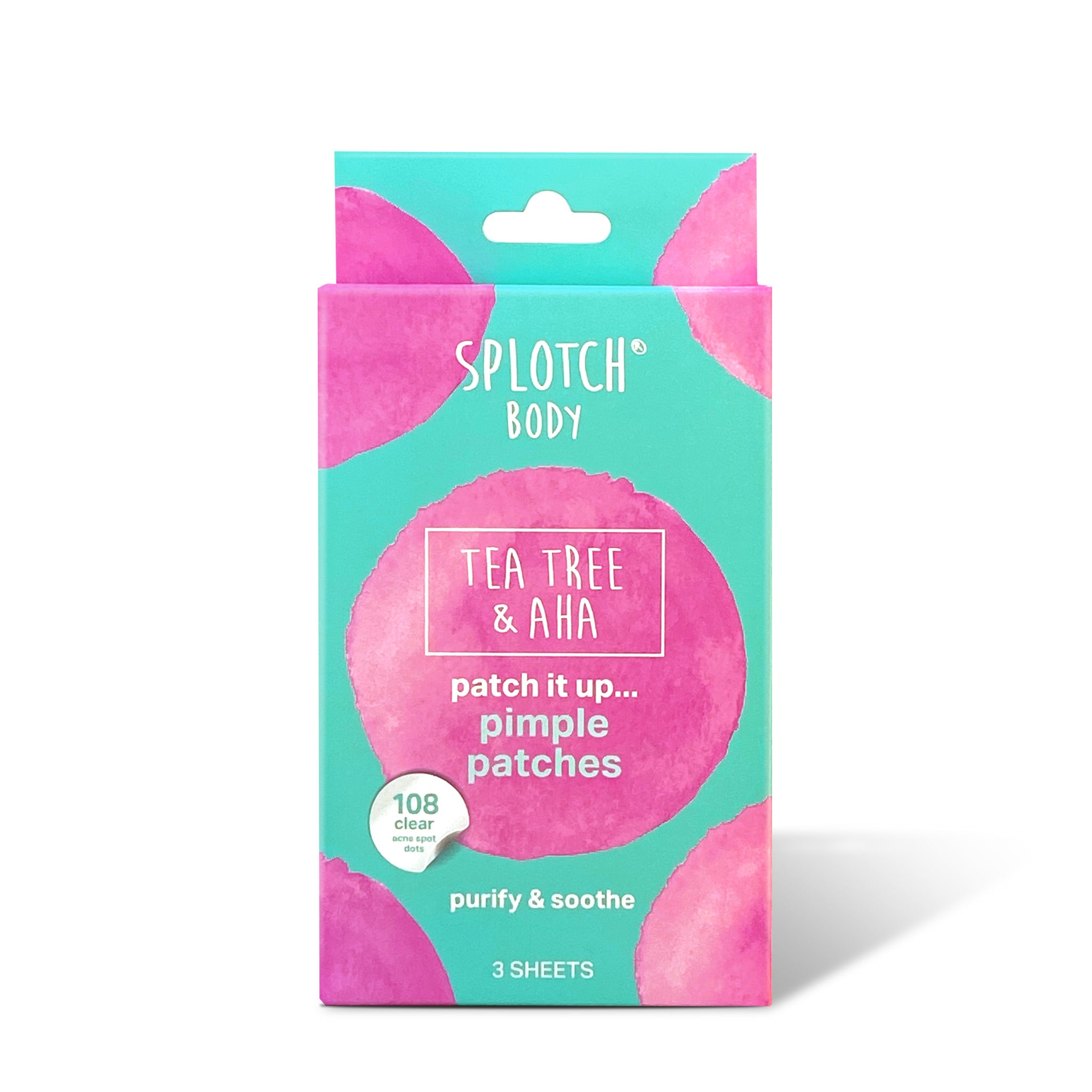 patch it up...
pimple patches