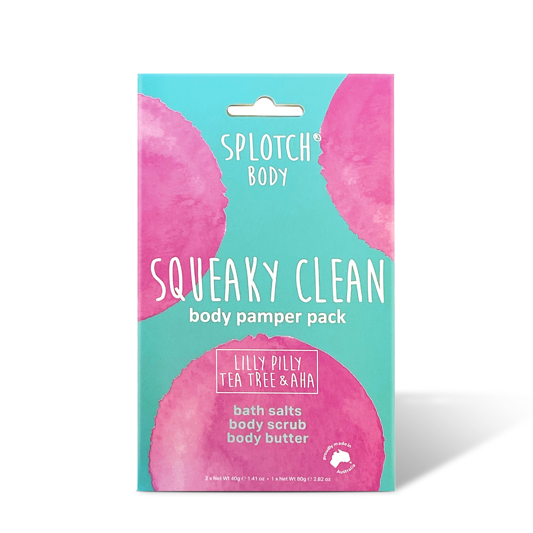 squeaky clean...body pamper pack