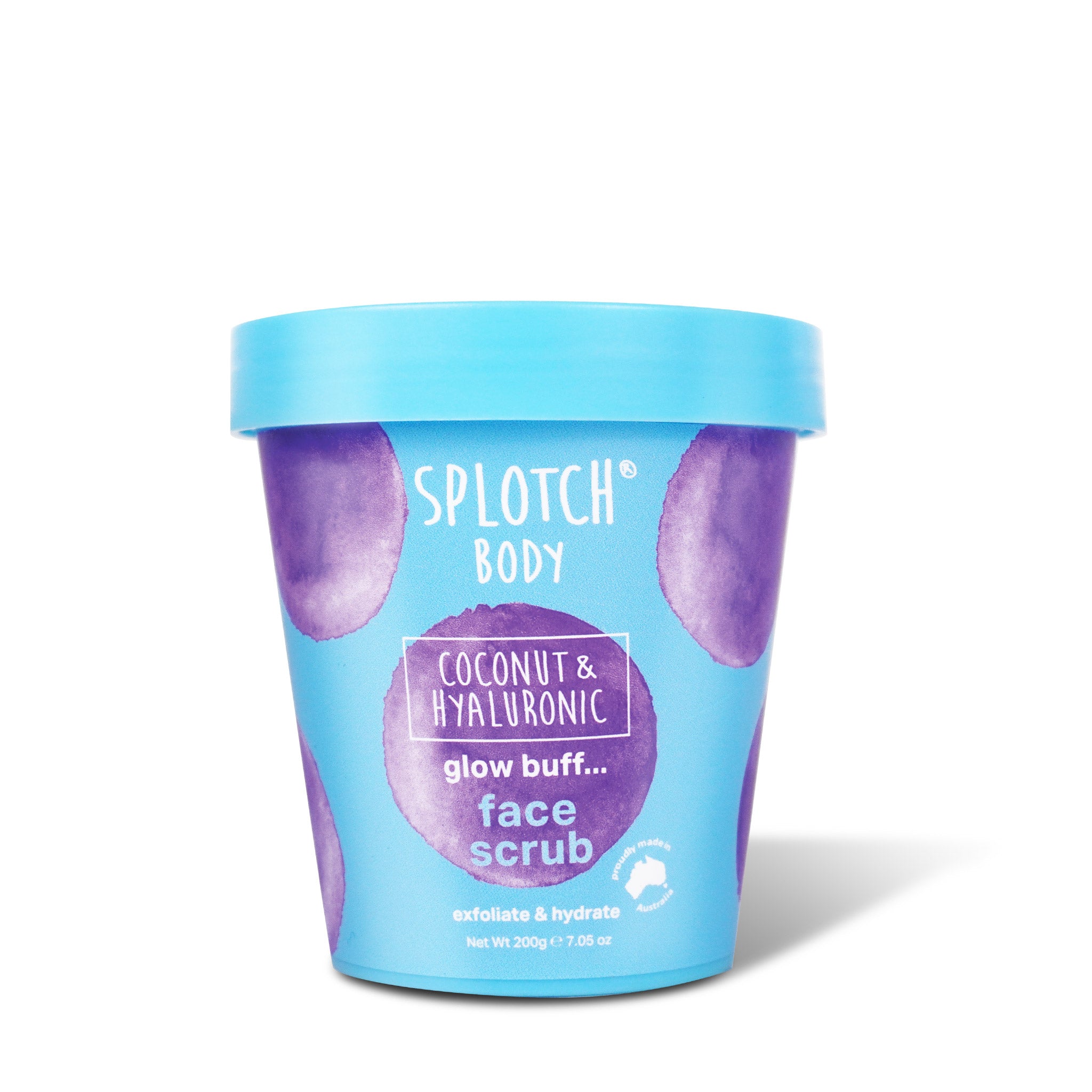 glow buff...face scrub