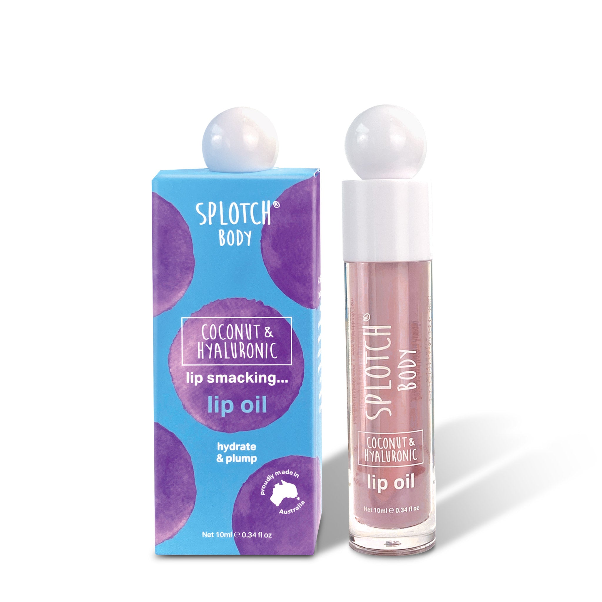 lip smacking...lip oil