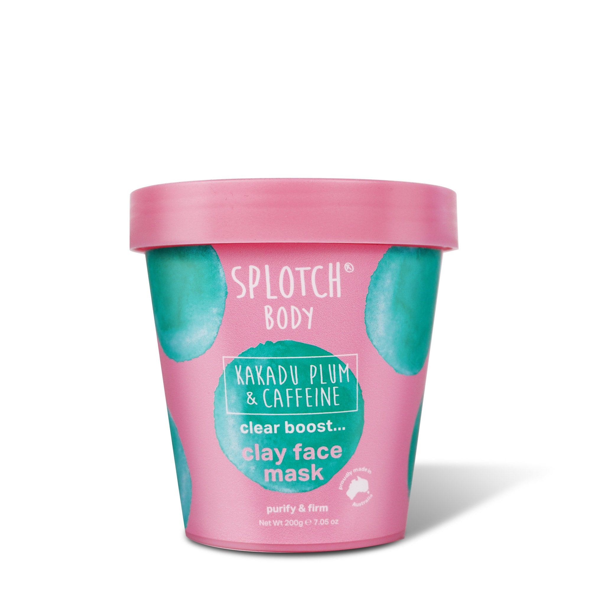 clear boost...clay face mask