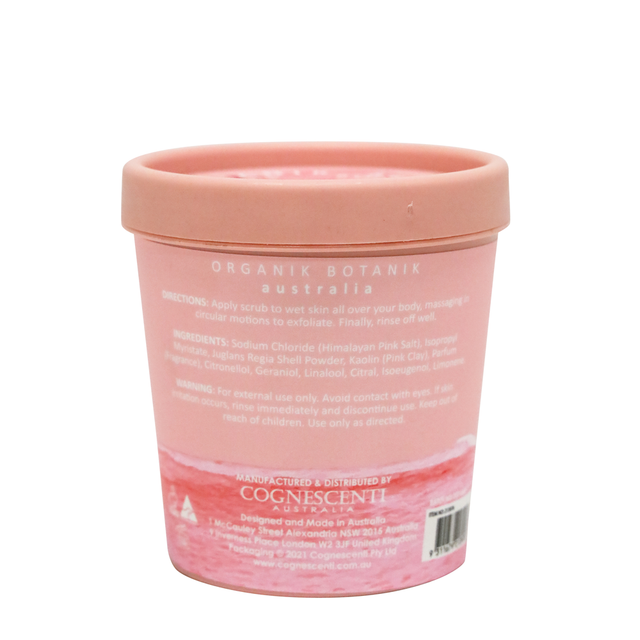 SPLOTCH BODY PINK SALT & PINK CLAY BODY SCRUB TUB 200G
