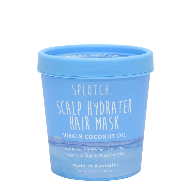 SPLOTCH BODY VIRGIN COCONUT OIL SCALP HYDRATER HAIR MASK 200ML